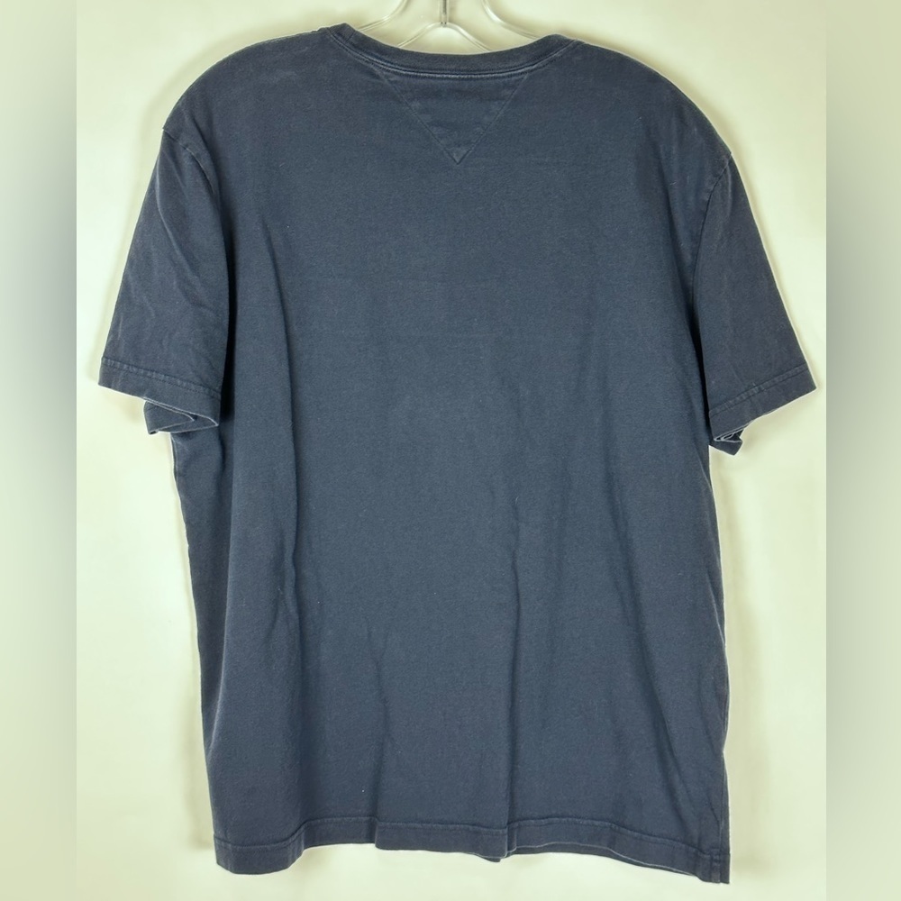 Men's Basic Crew Neck Embroidered Short Sleeve Tee - Picture 4 of 7
